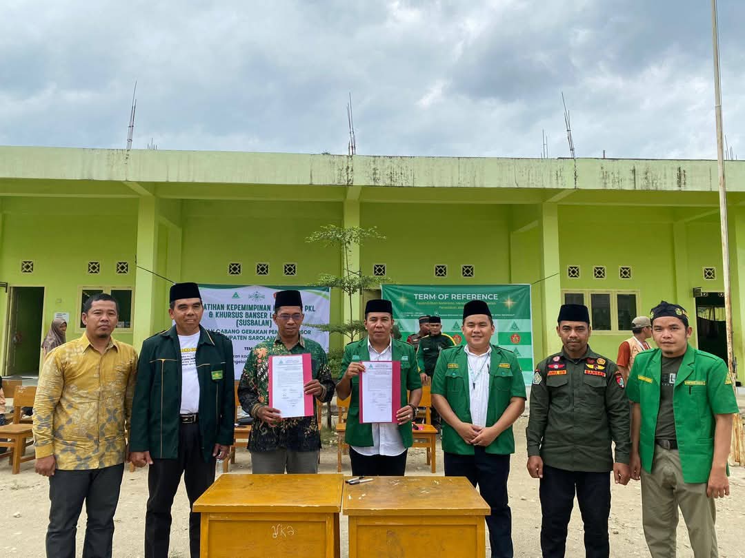 Penutupan Pelatihan Kepemimpinan Lanjutan (PKL) dan Kursus Banser Lanjutan (Susbalan) GP Ansor Kabupaten Sarolangun