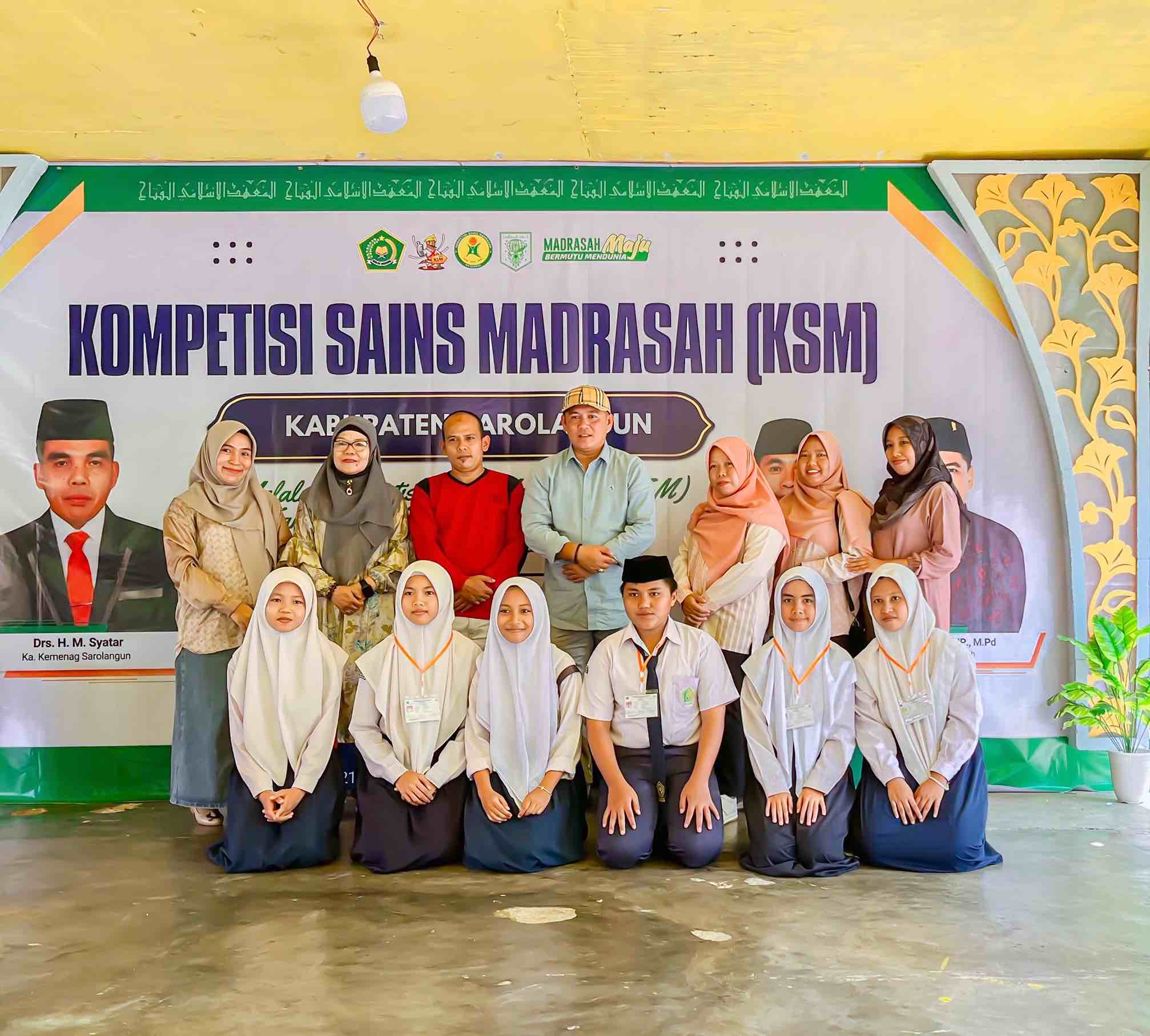 MTsN 4 Sarolangun Siap Bersaing Dalam ajang KSM 2024 â€œ Usaha Tidak Akan Menghianati Hasil â€