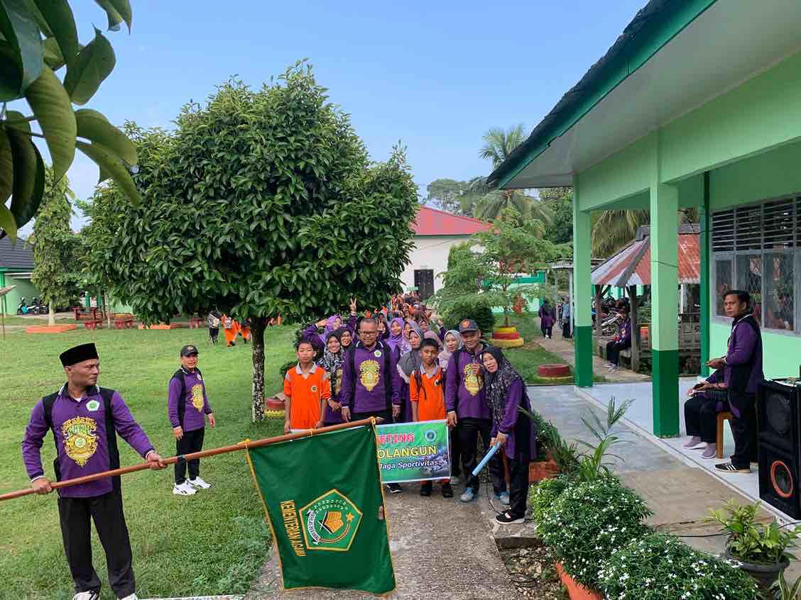 MTsN 4 Sarolangun Gelar Class Meeting Semester Genap 2024/2025, Antusiasme Siswa Tinggi!